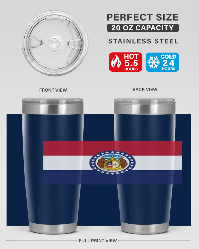 MissouriMissouri 27#- Us Flags- Tumbler