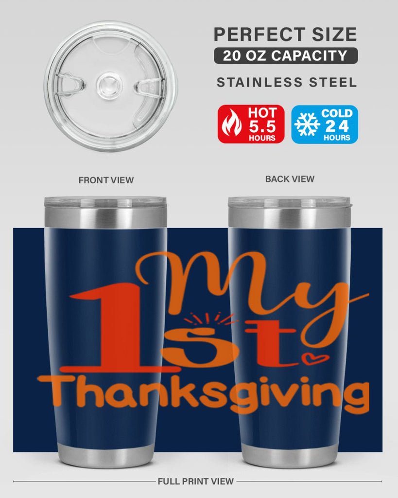 My st Thanksgiving Design 431#- fall- Tumbler