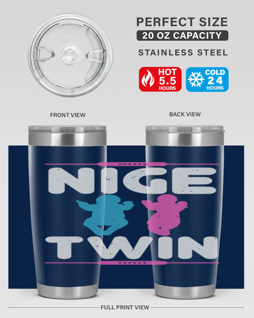 Nige Twin Style 184#- baby- tumbler