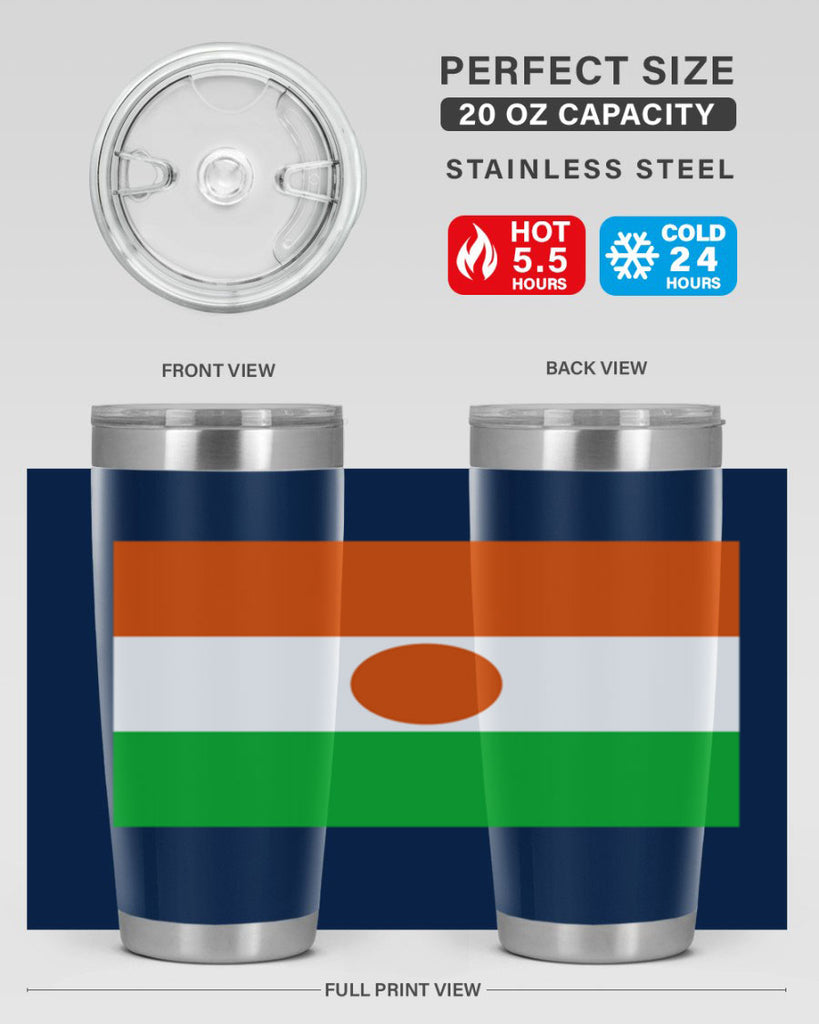 Niger 72#- world flags- Tumbler