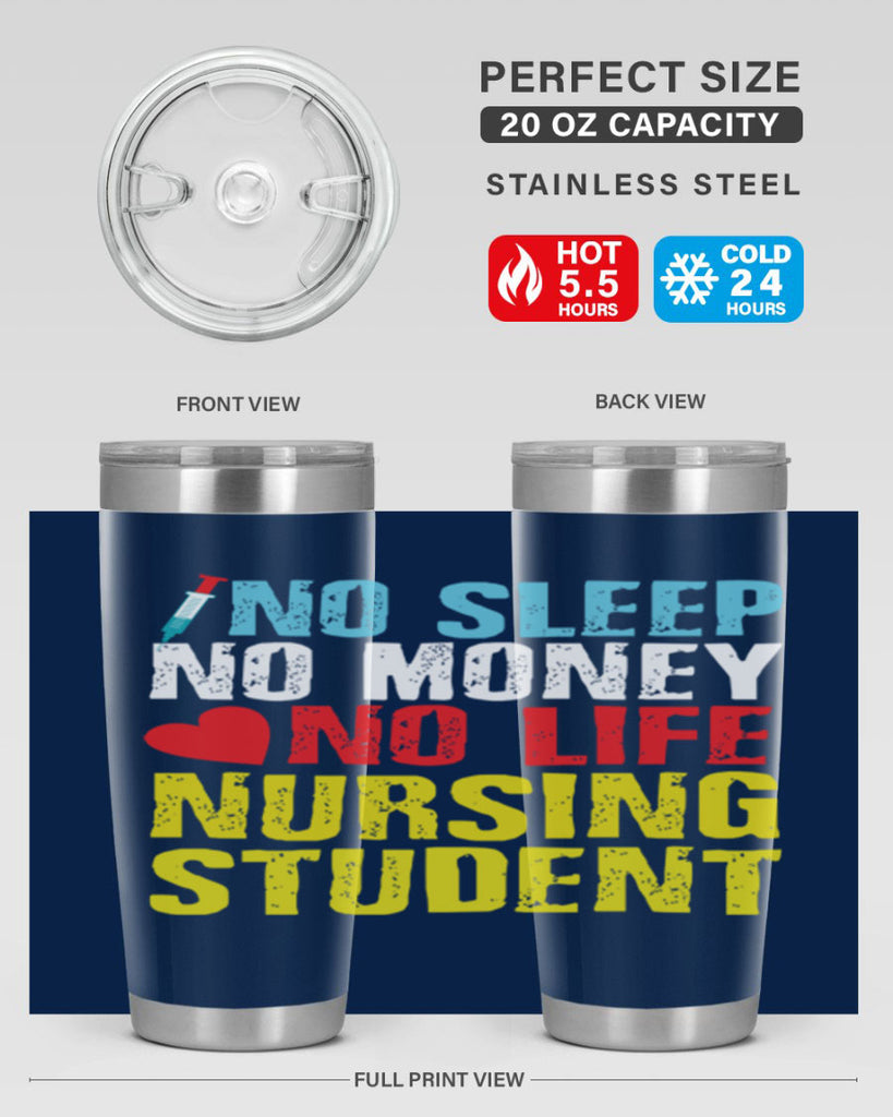 No Sleep Style 290#- nurse- tumbler