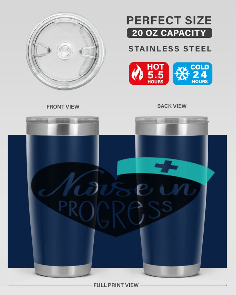 Nurse In Progress Style Style 112#- nurse- tumbler