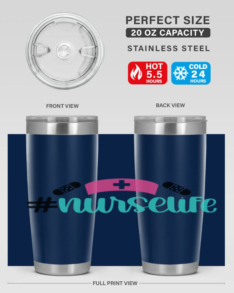 Nurse Life Style Style 107#- nurse- tumbler