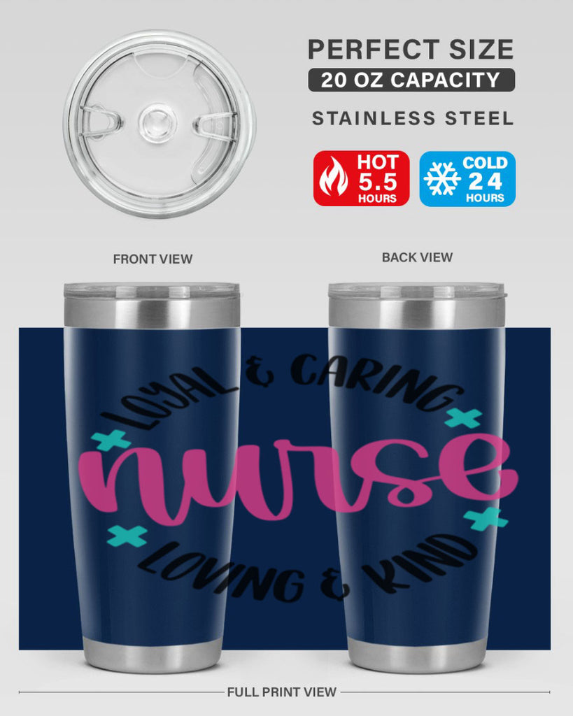 Nurse Loyal Caring Style Style 104#- nurse- tumbler