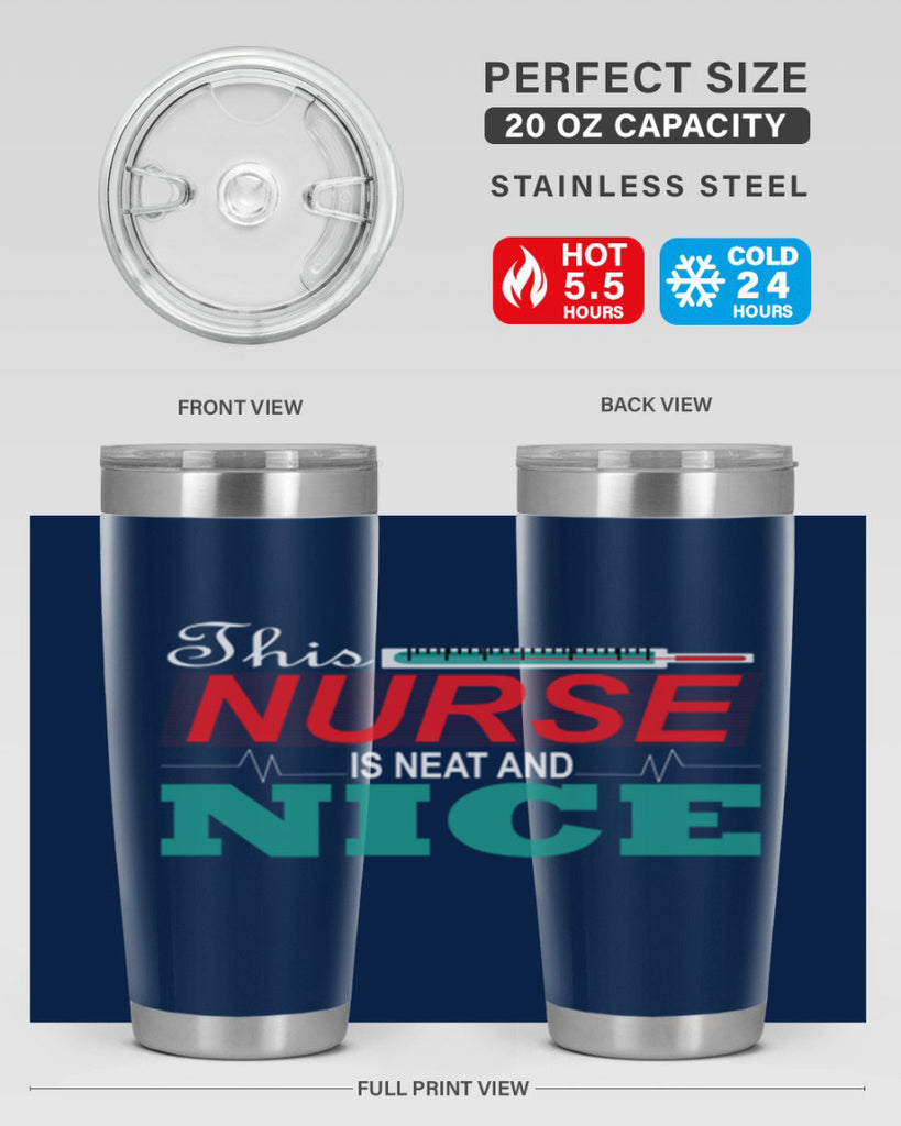 Nurse NiceTransperntPNG Style 403#- nurse- tumbler