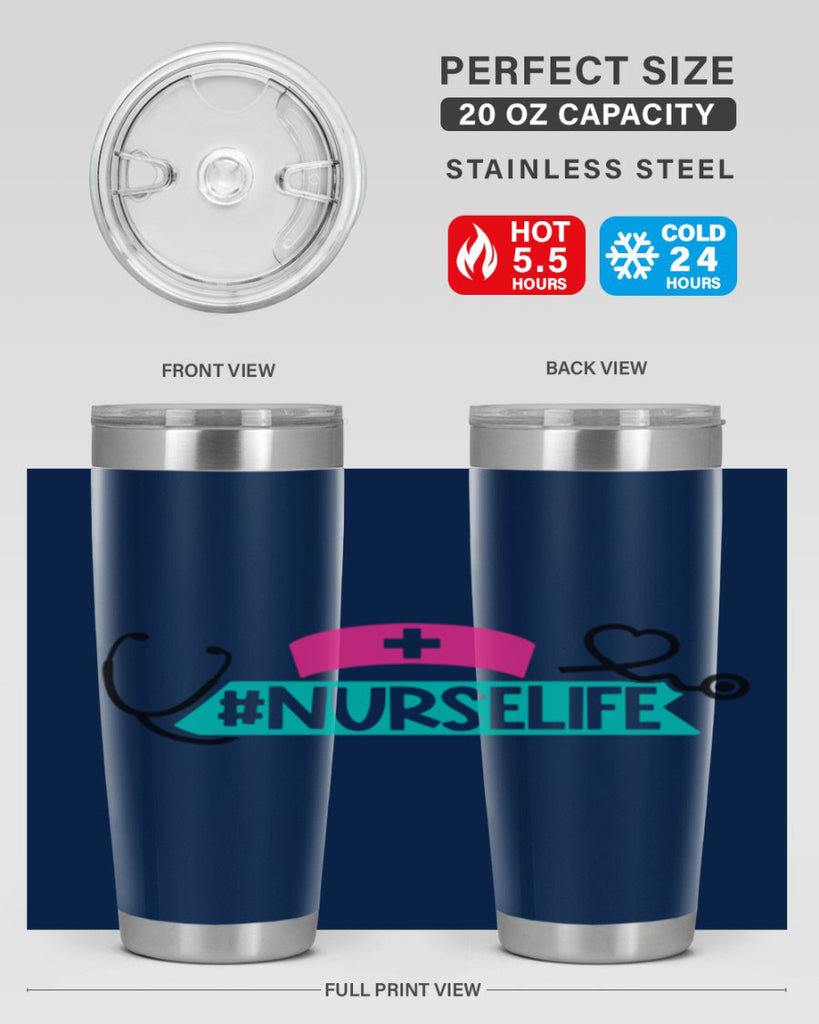 Nurselife Style Style 92#- nurse- tumbler