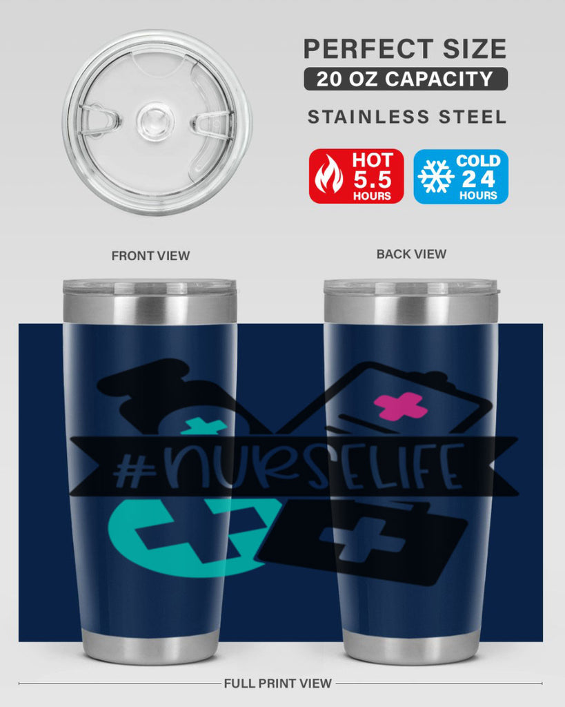 Nurselife Style Style 93#- nurse- tumbler