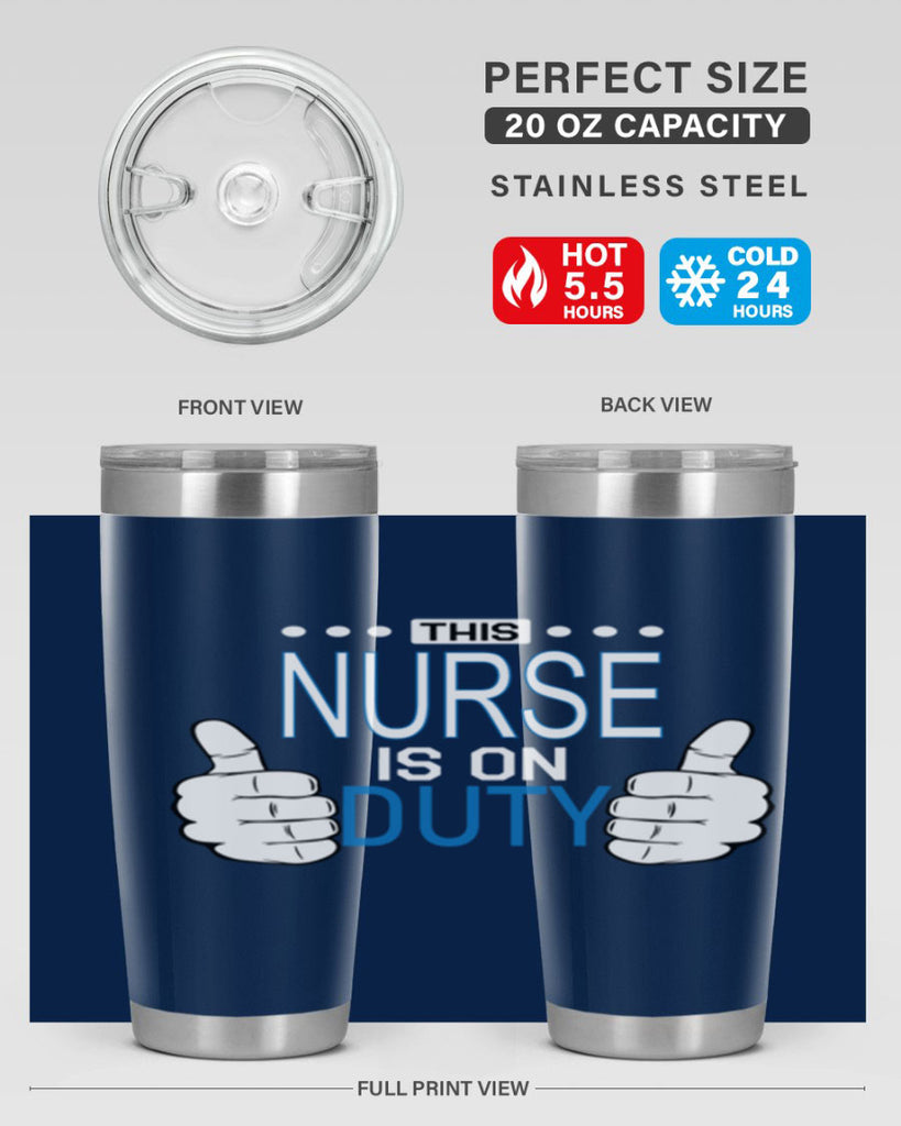 NursetransperntPNG Style 400#- nurse- tumbler