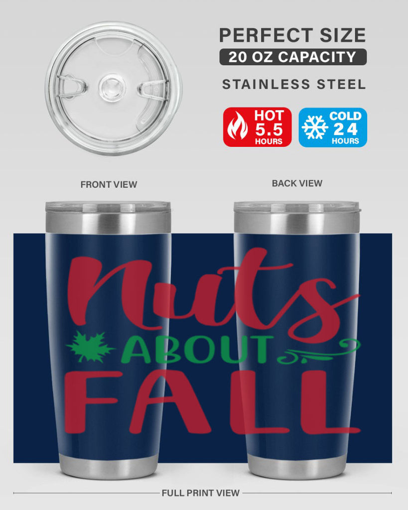 Nuts About Fall 443#- fall- Tumbler