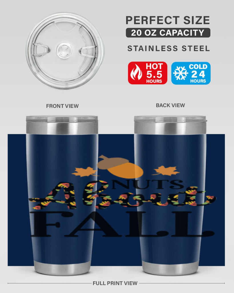 Nutsaboutfall 447#- fall- Tumbler