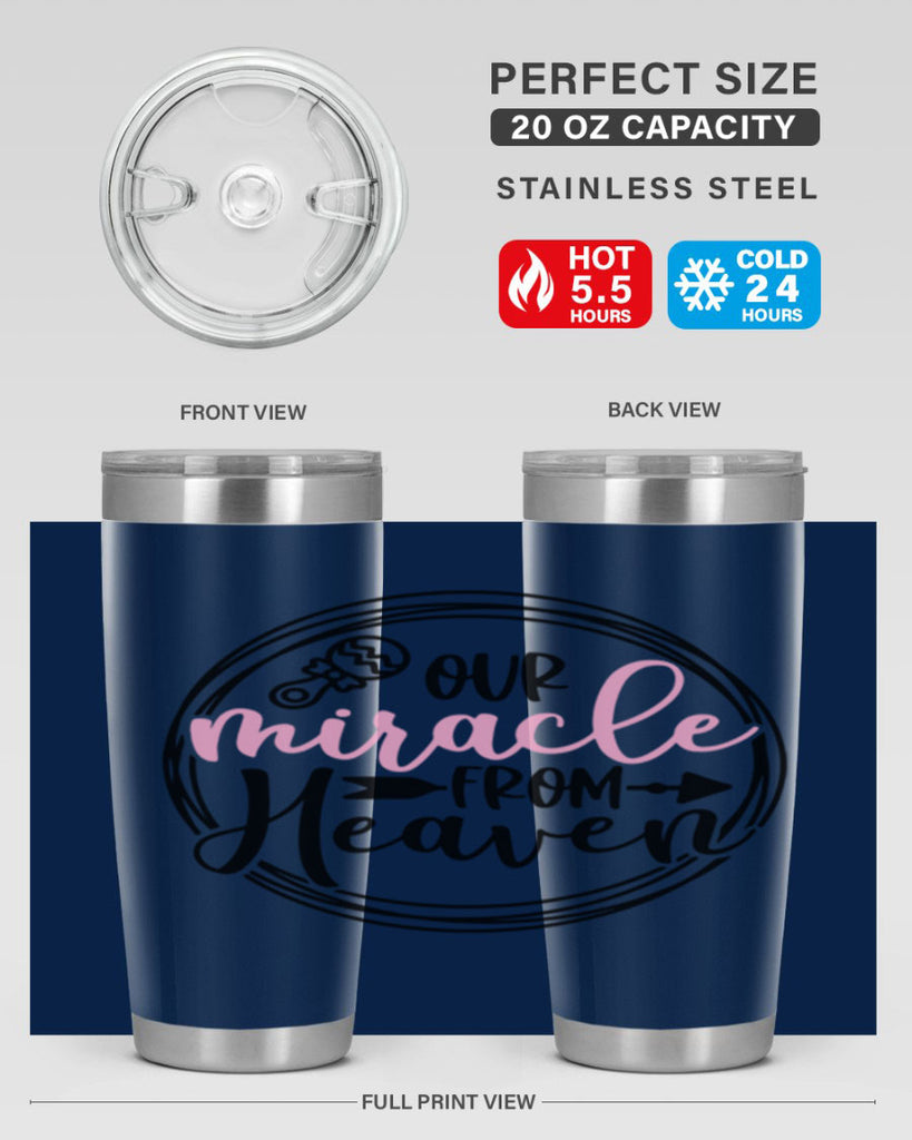 Our Miracle From Heaven Style 33#- baby- tumbler