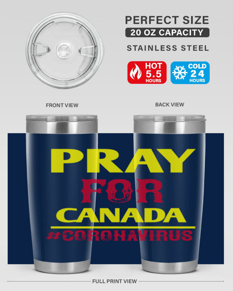 Pray For Canada Style 7#- corona virus- Cotton Tank