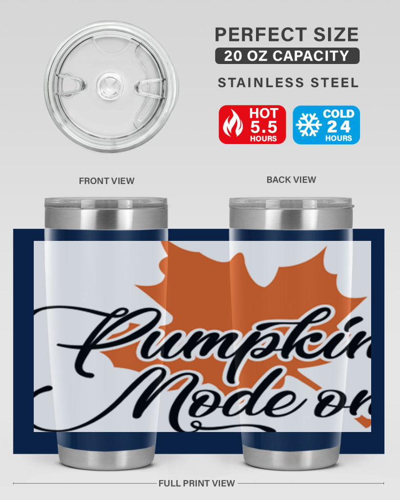 PumpkinModeondesign 563#- fall- Tumbler