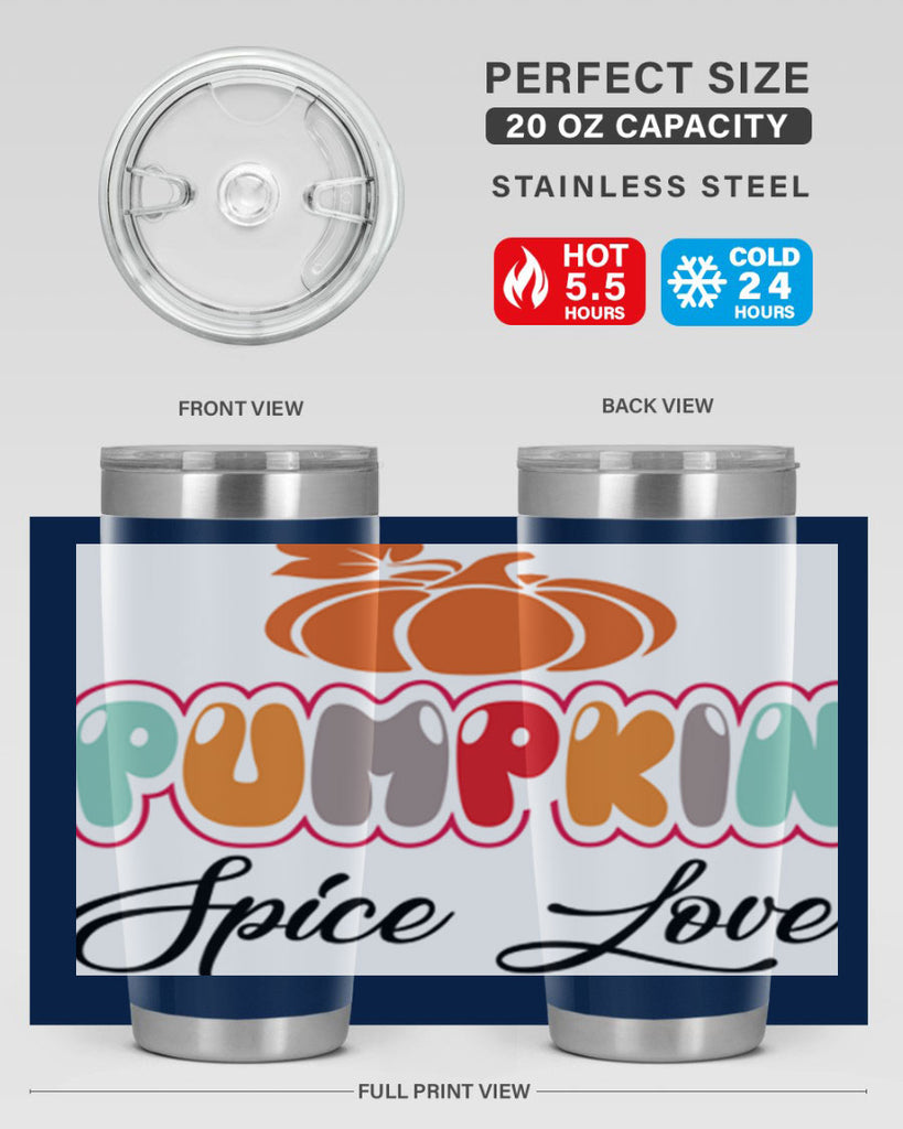 PumpkinSpiceLoverdesign 570#- fall- Tumbler