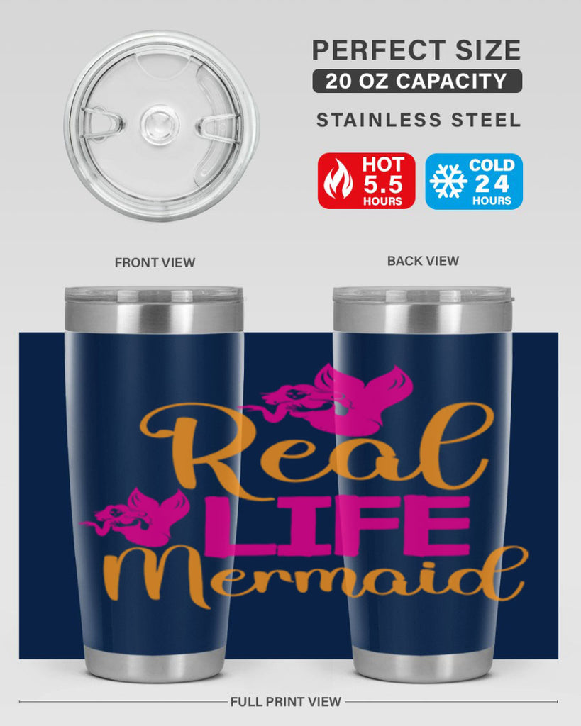 Real Life Mermaid 552#- mermaid- Tumbler