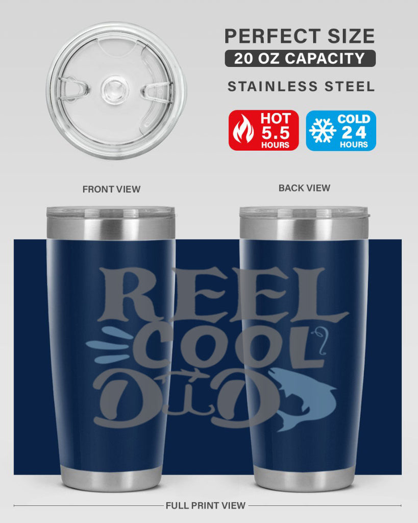 Reel Cool Dad 68#- dad- Tumbler