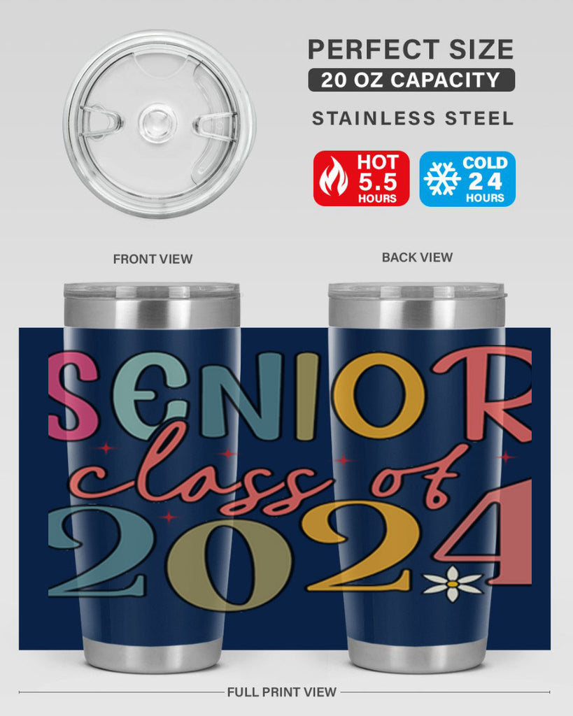 Senior class of 2024 20#- 12th grade- Tumbler