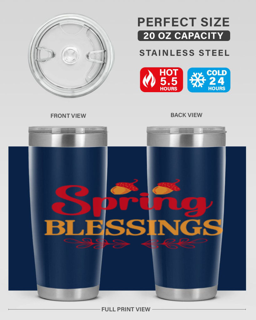 Spring blessings 421#- spring- Tumbler