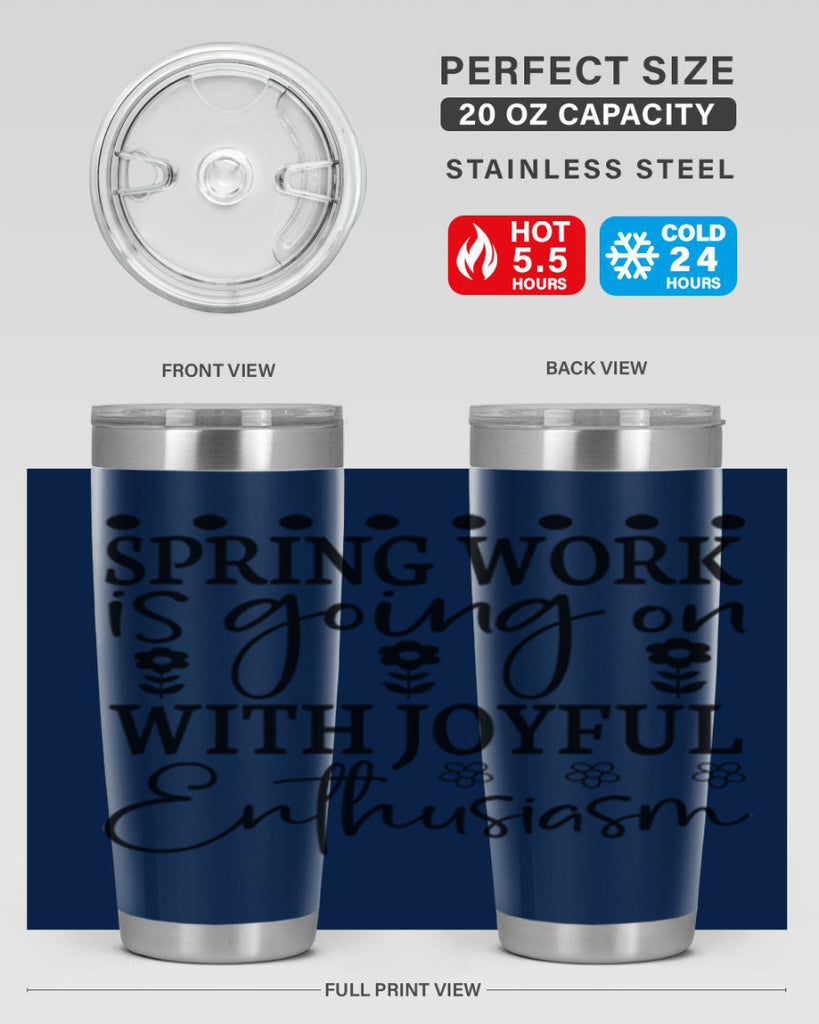 Spring work is going on 521#- spring- Tumbler