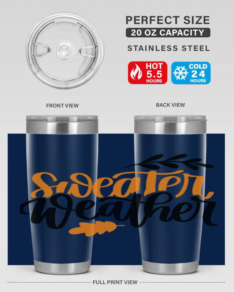 Sweater Weather 510#- fall- Tumbler