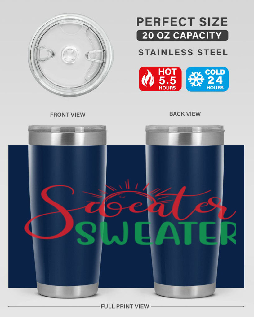 Sweater Weather 583#- fall- Tumbler