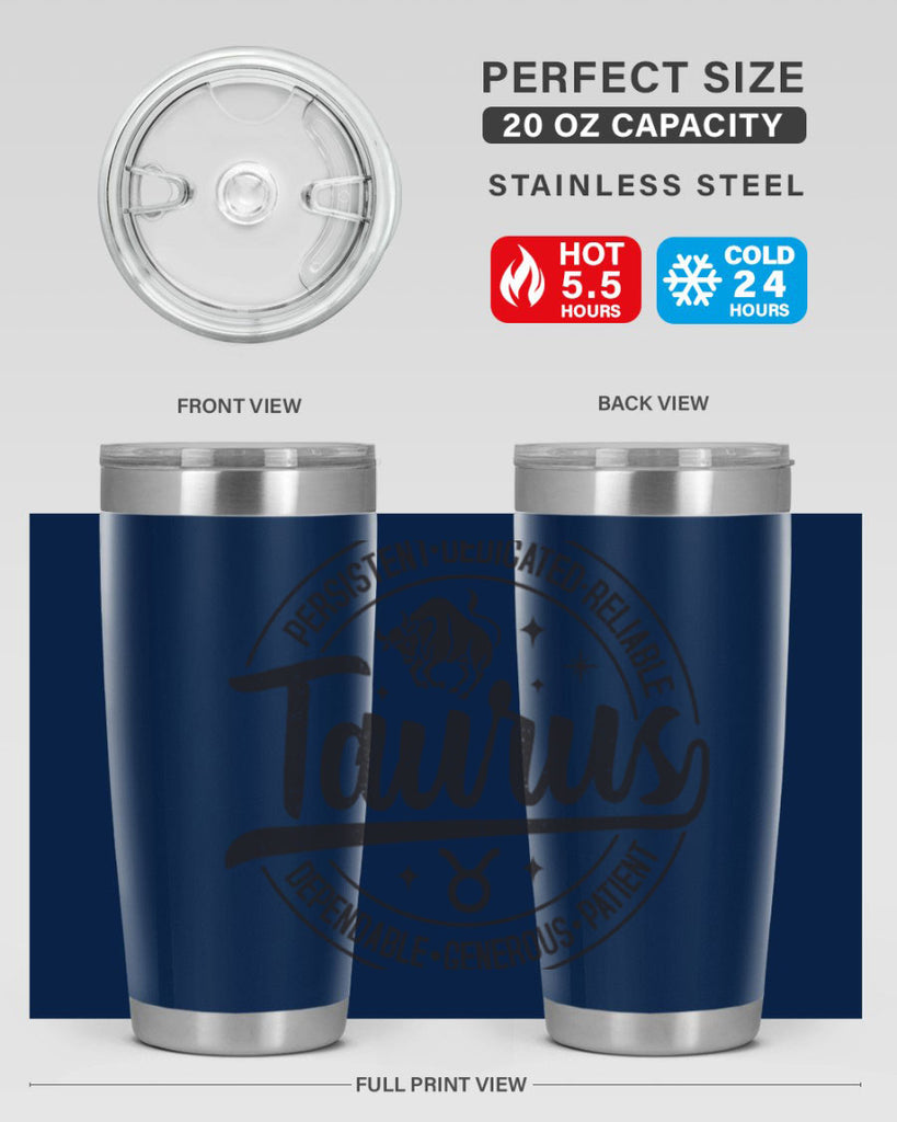 Taurus 494#- zodiac- Tumbler