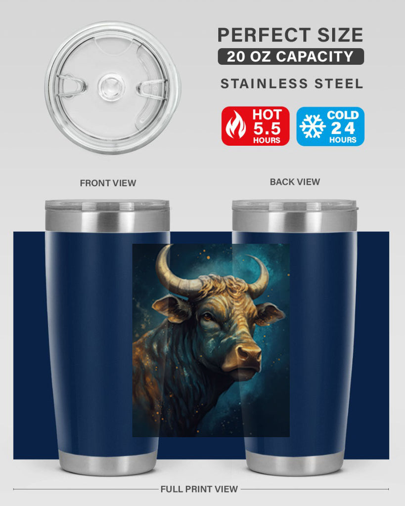 Taurus 55#- zodiac- Tumbler