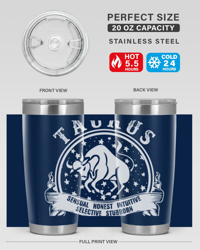 Taurus 6#- zodiac- Tumbler