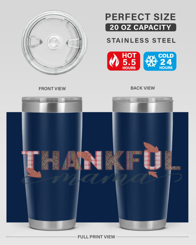 Thankful mama 606#- fall- Tumbler