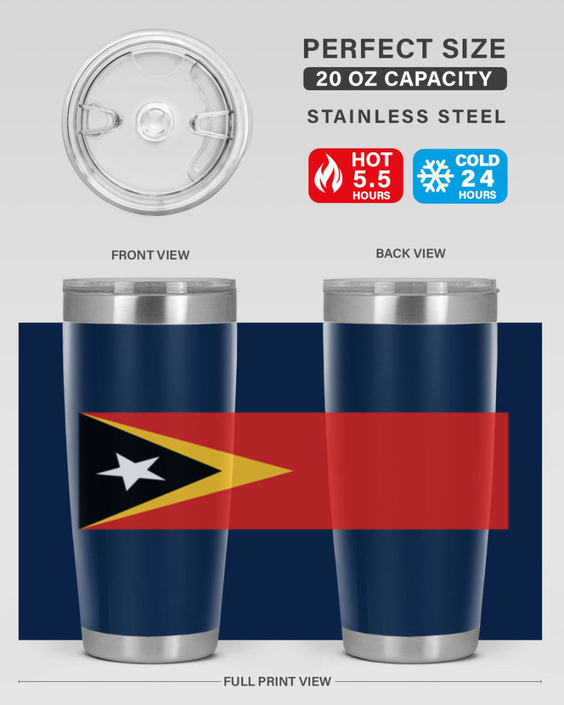 TimorLeste 22#- world flags- Tumbler