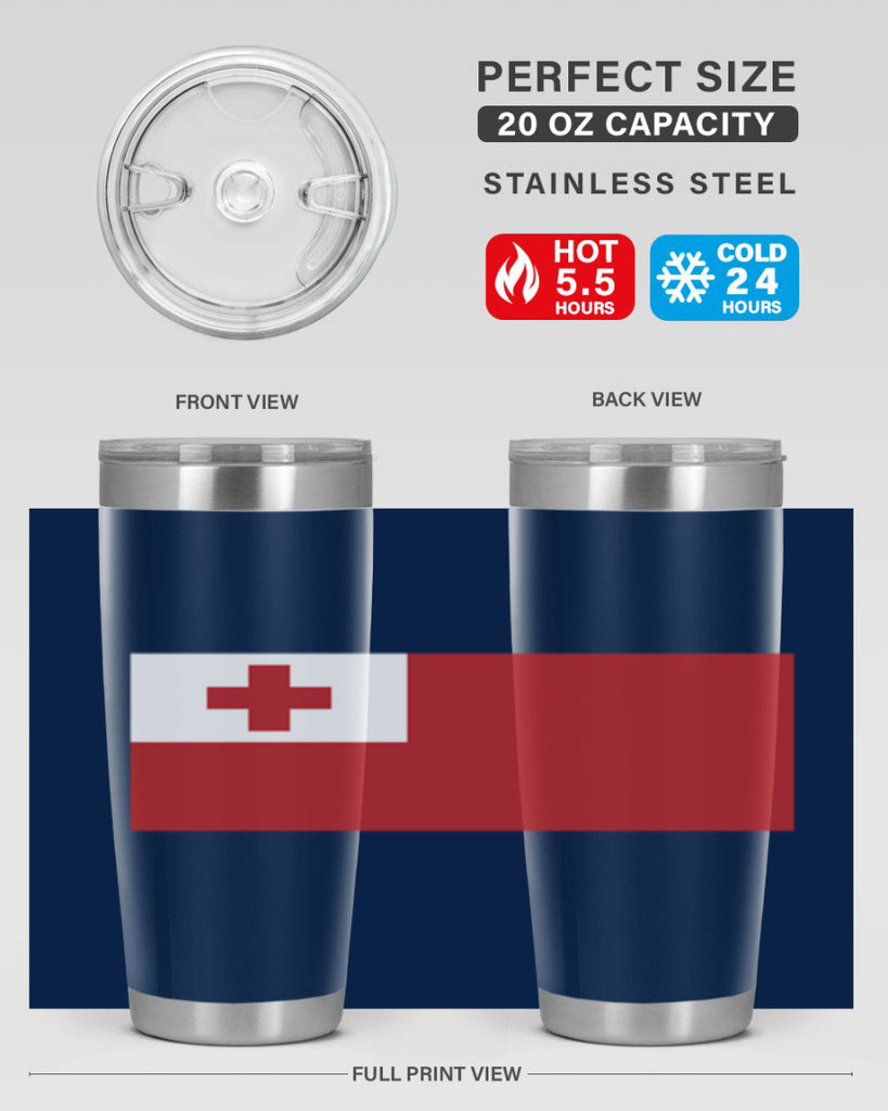 Tonga 20#- world flags- Tumbler