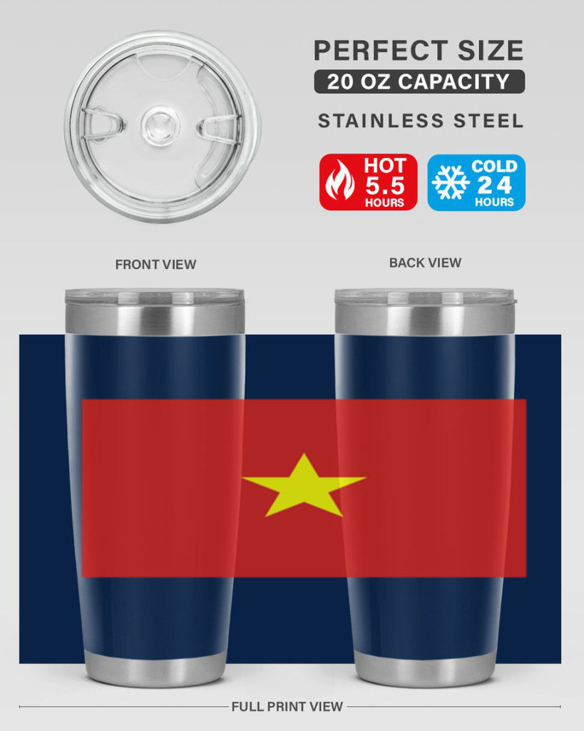 Vietnam 4#- world flags- Tumbler