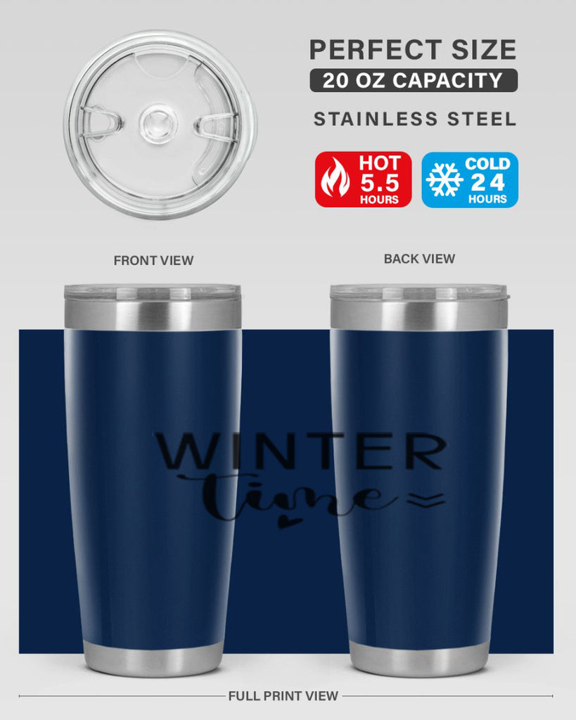 Winter Time 526#- winter- Tumbler