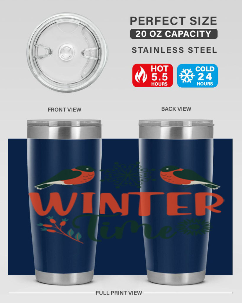 Winter Time 530#- winter- Tumbler