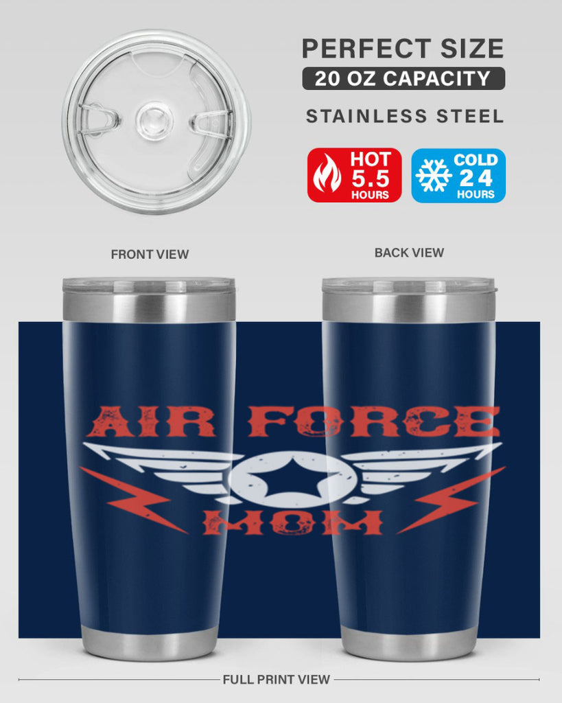 air force mom 225#- mom- Tumbler