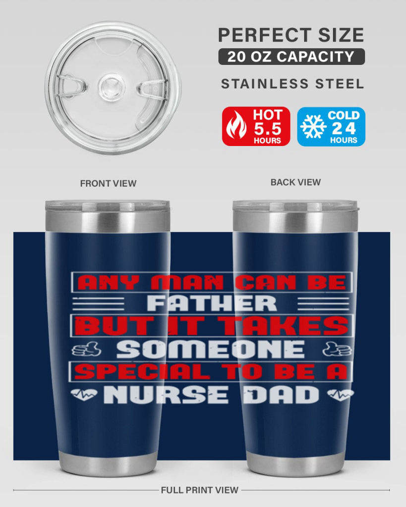 any man can be father Style 272#- nurse- tumbler