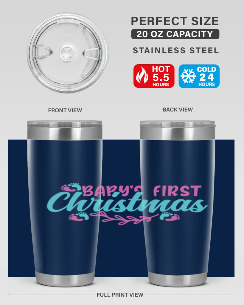 babys first christmas Style 287#- baby- tumbler