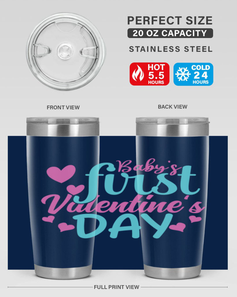 babys first valentines day Style 281#- baby- tumbler