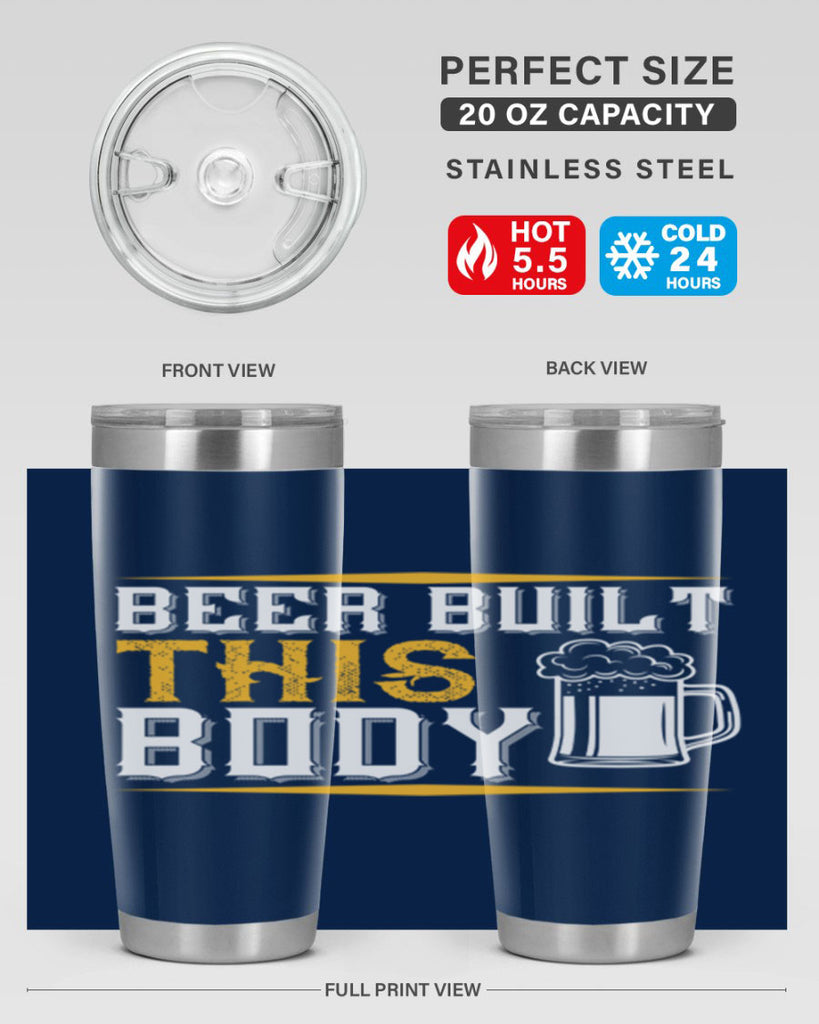 beer built this body 110#- beer- Tumbler