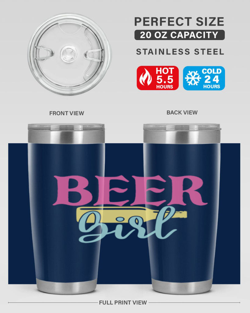 beer girl 132#- beer- Tumbler