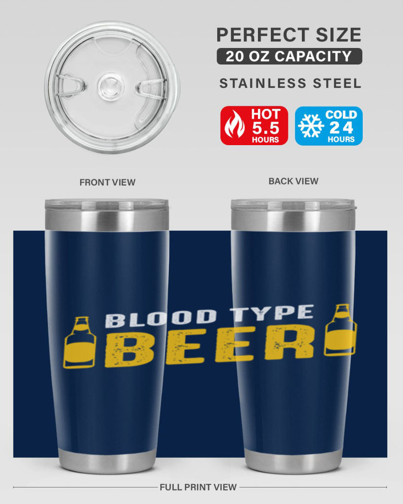 blood type beer 144#- beer- Tumbler