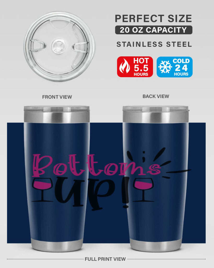 bottoms tup 208#- wine- Tumbler