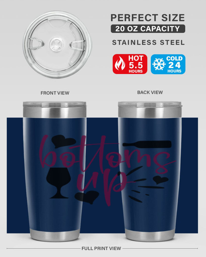 bottoms tup 209#- wine- Tumbler