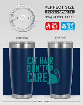 cat hair dont care Style 30#- cat- Tumbler