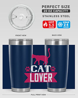 cat lover Style 32#- cat- Tumbler