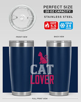 cat lover Style 33#- cat- Tumbler
