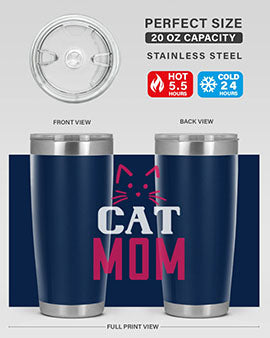 cat mom Style 34#- cat- Tumbler
