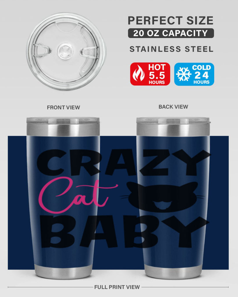 crazy cat baby Style 270#- baby- tumbler