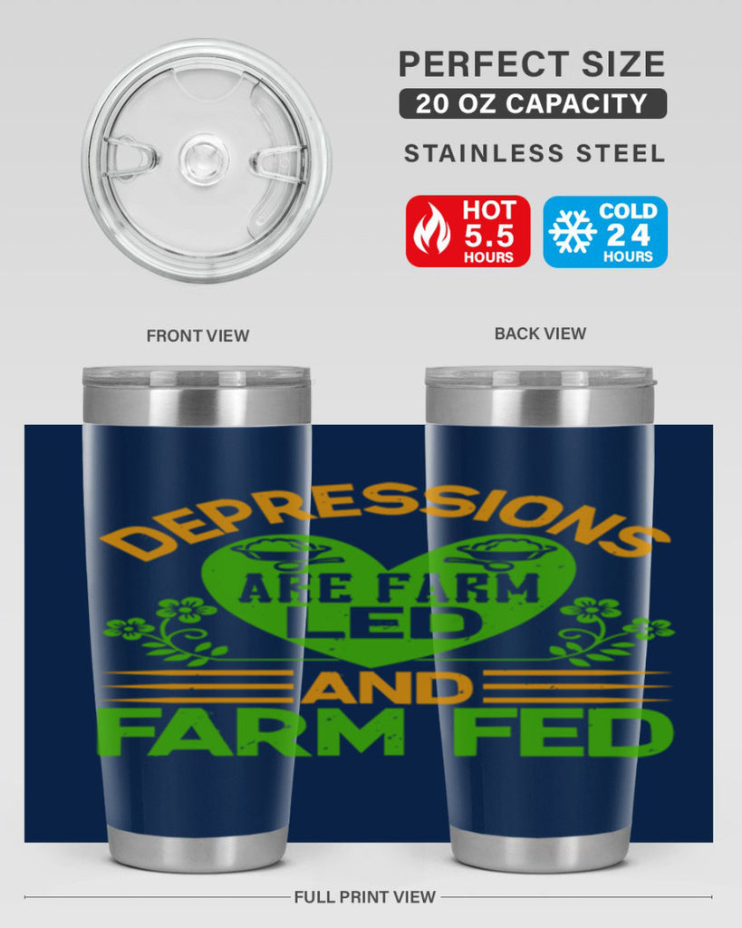 depressions are farm led 23#- farming and gardening- Tumbler