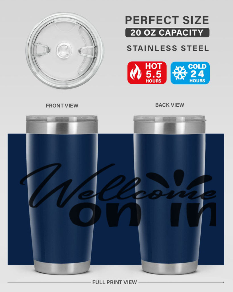 dont stop be leaving 73#- home- Tumbler